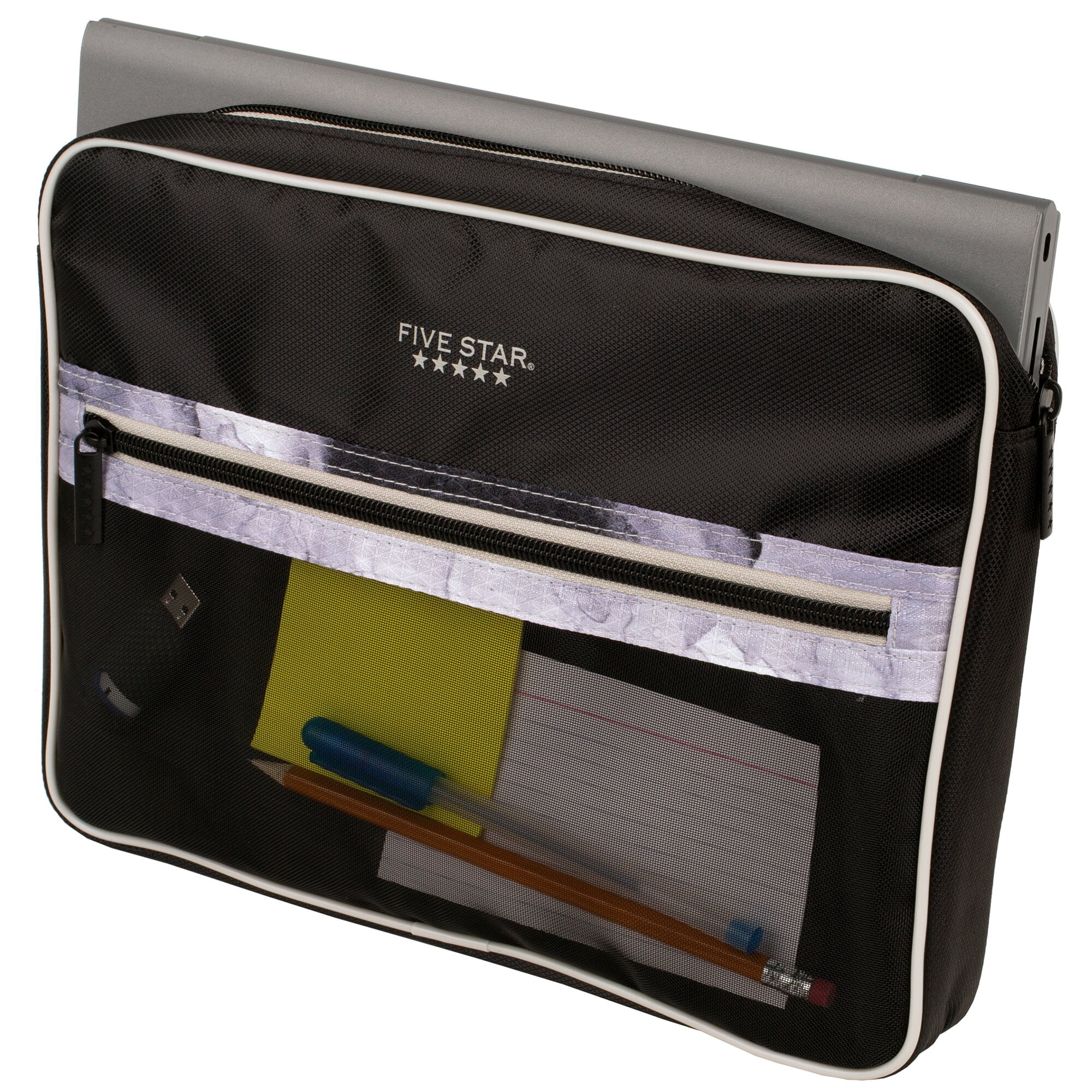 Five Star 3 Sewn Zipper Binder Plus Removable Padded Case 850 Sheet Capacity