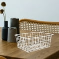 thumbnail image 3 of 2Pcs Metal Freezer Organizer Freezer Wire Basket Freezer Storage Bin Fruit Vegetable Basket, 3 of 9