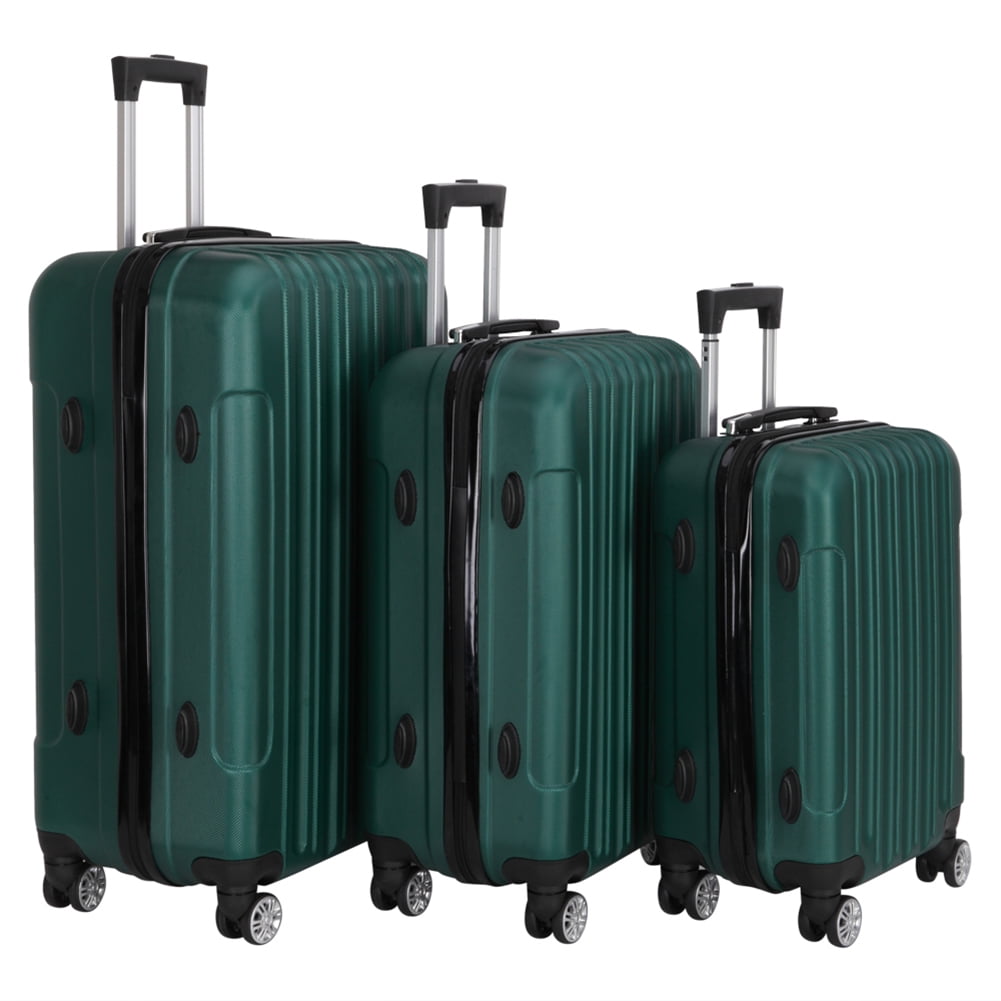 Barara King Luggage Set Suitcase,3-In-1 Multifunctional Large Capacity Traveling Storage Suitcase Dark Green