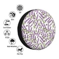 thumbnail image 4 of Gukieu Lavender Flowers Print Car Tire Cover, Adjustable Waterproof and Dustproof Tire Protection Cover, Suitable for SUV, Truck, Van-14 inch, 4 of 6
