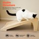 thumbnail image 5 of Rampa rascador de sisal para gatos, en forma de L, para gatos interiores, protector de muebles de pared (tamaño grande), 5 of 7