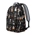 thumbnail image 2 of Dog Breeds Backpack for School,Cute School Bag,Schoolbag with Adjustable Shoulder Straps & Padded Back,15.3"x11"x7.1".﻿, 2 of 6