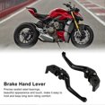 thumbnail image 4 of 2pcs Brake Clutch Lever Set Extendable Adjustable CNC Aluminum Alloy Replacement for DUCATI Streetfighter PanigaleBlack, 4 of 5