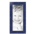 thumbnail image 2 of ArtToFrames 6" x 14" Navy Blue Picture Frame, 6x14 inch Blue Wood Poster Frame (WOM-4603), 3 Pack, 2 of 7