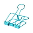 thumbnail image 1 of ziyahi 20 Pieces Metal Paper Clip Electroplated Solid Color Replacement Home School Examination Papers Clips Accessories Blue 51mm, 1 of 5