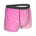 thumbnail image 3 of Fotbe Breast Cancer Pink Ribbons Awareness Men’s Total Support Pouch Boxer Briefs, X-Temp Cooling, Moisture-Wicking Underwear, Regular, Long-leg and Trunk-Large, 3 of 9