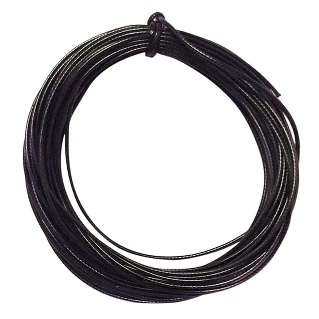 yuksok 2mm Waxed Nylon Cord Jewellery Making String Findings 10m Black