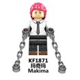 thumbnail image 1 of Motosierra Man Attack on Titan Jujutsu Kaisen Denji/Eren/Mikasa/Yuji Lego Bloques De Construcción Minifiguras Figuras Juguetes, 1 of 4