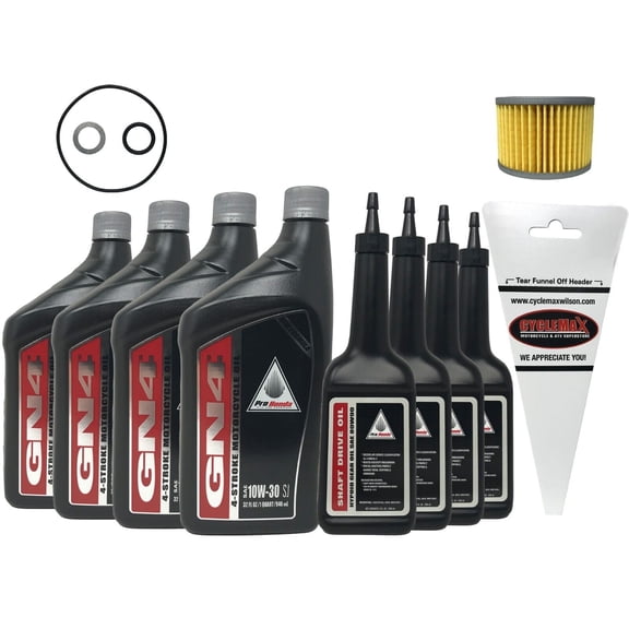 2014-2023 Honda Pioneer 700 OEM Oil Change Kit with 4 Bottles of Shaft Drive Oil