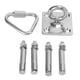 thumbnail image 1 of Soporte de suspensión para hamaca con gancho de fijación cuadrado, tuerca triangular, hebilla y tornillo de expansión., 1 of 14