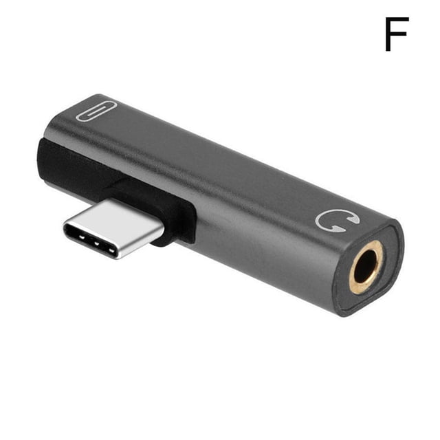 Chargeur Audio Convertisseur USB C Type-C vers Prise 3.5mm E7R1