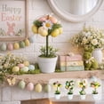 thumbnail image 2 of PEIBang Easter Artificial Egg Picks with Pot Table Centerpiece,Easter Sprays with Eggs Plants for Spring Home Decor, 2 of 8