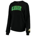 thumbnail image 2 of Women's Colosseum Black Oregon Ducks Campanile Pullover Sweatshirt, 2 of 3