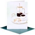 thumbnail image 4 of Papyrus Blank Card (Coffee and Croissant), 4 of 5