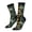 3 Black, variant on Lilies Flowers Print Adult Socks for Men & Women,Calf Socks, Ankle Socks,Boots Socks,Breathable Casual Sock,Unisex Crew Socks