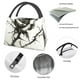 thumbnail image 4 of Fotbe Black And White Rose Bolsa Térmica Portátil con Estampado, Bolsa de Entrega de Alimentos Aislada, Bolsa Reutilizable de Gran Capacidad para Comidas y Supermercado, 4 of 6
