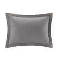 thumbnail image 2 of Madison Park MP30-1838 Coussin de Microsuede, Gris, 2 of 3