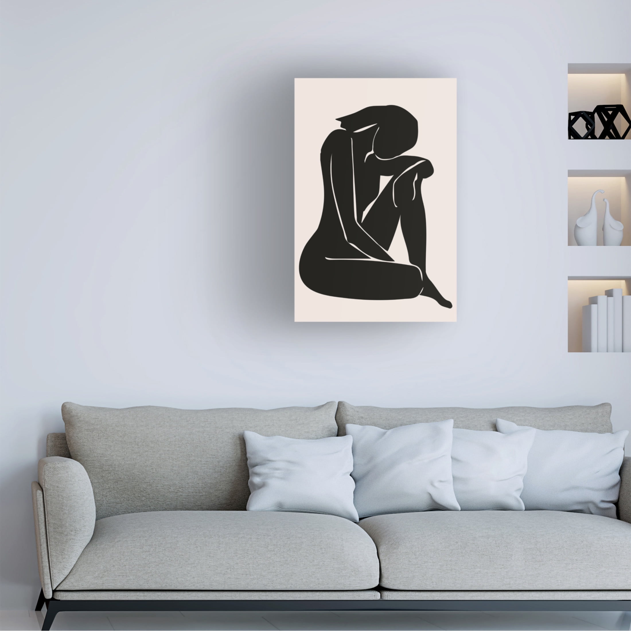 Trademark Fine Art jay stanley  Henri Matisse Woman 5 Canvas Wall Art