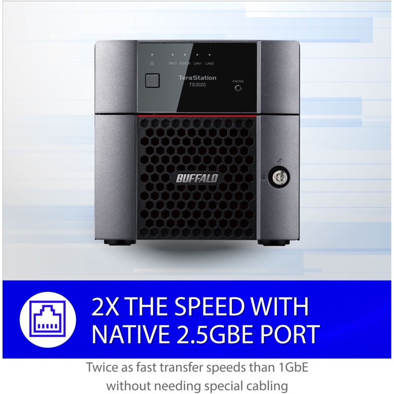 Buffalo TeraStation 3020, Annapurna Labs Alpine AL-214, 1GB RAM