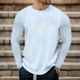 thumbnail image 2 of VJATTWR Sun Shirts for Men Lightweight Breathable Long Sleeve T Shirt Casual Workout Crew Neck T Shirts Solid Color Tops Light M, 2 of 4