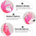 thumbnail image 4 of Ring Holder Jewelry Hand Shape Suitable for Rings Pink Plastic for Ring Organization 2Set, 4 of 4
