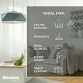 thumbnail image 3 of Bulbrite  Pack of (5) Dimmable Clear T8 Medium (E26) Halogen Mini Clear 100 Watt, 3 of 5