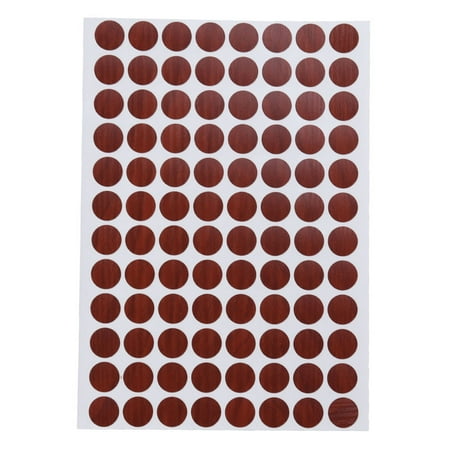 

96pcs/sheet Waterproof Screw Hole Covers Non-slip Screw Hole Caps 15mm Decorative Stickers(032)