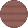 thumbnail image 1 of Ahgly Company Tapis Rond Lavable en Machine Intérieur Transitionnel Orange, 3 Pieds Rond, 1 of 7