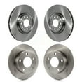 thumbnail image 1 of CMX Front Rear Disc Brake Rotors Kit for Car 2000-2001 Audi A4 Quattro with 320mm Diameter Rotor K8-102263, 1 of 8