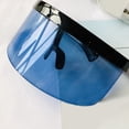 thumbnail image 1 of Visière Énorme Coupe-Vent Demi-Visage Protection Anti-UV Miroir Lunettes de Soleil Rétro Protecteur, 1 of 7