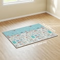 thumbnail image 3 of Qaba Baby Play Mat, Large Foam Playmat 77" x 58", Track & Elephant Theme, 3 of 10