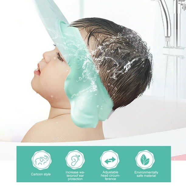 douche pour bébé, douche réglable pour enfant, protection réutilisable pour  le lavage des cheveux bébé, pour bain bébé, enfant, tout-petits, enfant