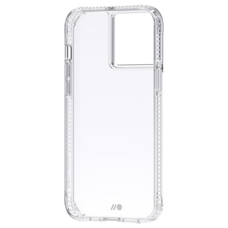 Case-Mate - Tough Clear Plus Hardshell Case w/ Antimicrobial for iPhone 13 Pro Max - Clear