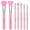 Pink, variant on LORMAY 7 Pcs Silicone Brush applicator kit for UV Resin Epoxy Art Crafting and Cream Makeup Products (Mint Green)