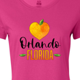 thumbnail image 4 of Inktastic Orlando Florida Orange in Heart Women's T-Shirt, 4 of 5