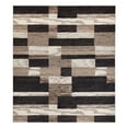 thumbnail image 2 of BNM Patchwork Geometric Indoor Area Rug, 12' x 15', Chocolate, 2 of 9