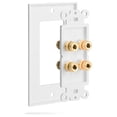 thumbnail image 4 of Plato de pared Fosmon Home Theater chapado en oro, cobre blanco, 4 of 6