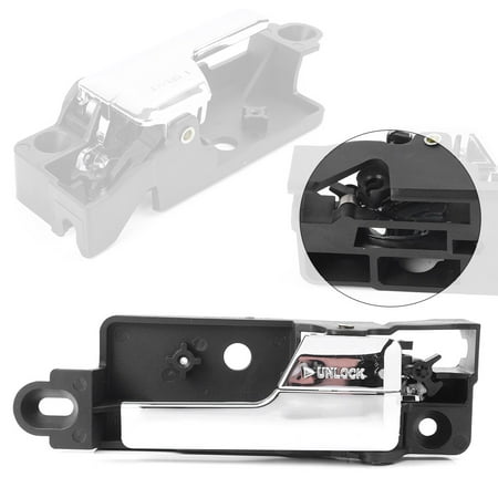 - GZYF Chrome Rear Right Interior Inside Door Handle Fits Ford Fusion Mercury Milan Lincoln MKZ Zephyr