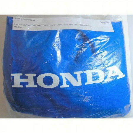 Honda 08P58-Z28-00B Eu3000I Handi Cover, Blue; 08P58Z2800B