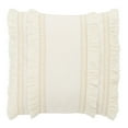 thumbnail image 2 of SAFAVIEH Grema Solid Overcut Lumbar Pillow, 12" x 20", White, 2 of 4