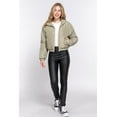 thumbnail image 5 of J. METHOD Women's Puffer Jacket Long Sleeve Padding Coat Casual Zipper Clouser Warm Outerwear, 5 of 5