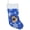 Multi, variant on Carolines Treasures SC9365-CS Yorkie Winter Snowflakes Christmas Stocking SC9365 Large multicolor