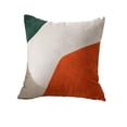 thumbnail image 1 of 45*45cm Funda de almohada para sofá de muebles cuadrados empalmados irregularmente de tres colores Estilo 1 45 * 45 cm, 1 of 5