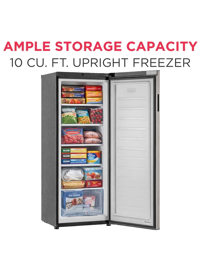 Frigidaire 10 cu. ft. Garage Ready Upright Freezer with Platinum