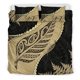 thumbnail image 5 of Signature Custom, Paua Shell Maori Silver Fern Bedding Set Golden, 5 of 6