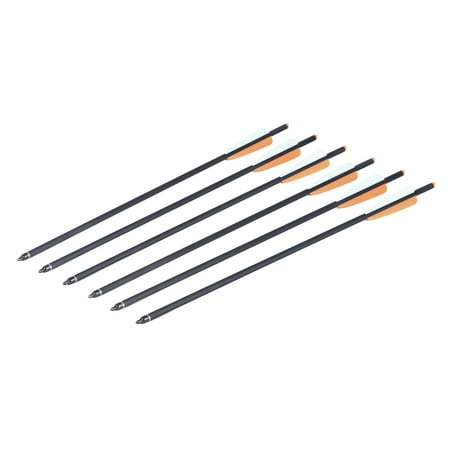 CenterPoint Archery AXCCA206PK 20 inch Carbon Crossbow Arrows with field tips - 6pk 425