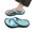 blue, variant on Women's EVA Platform Flip Flops, Soft Sole Flat Thong Sandals for Summer