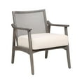 thumbnail image 5 of Furniture of America Averill Wood Cushioned Accent Chair in Gray Wash, 5 of 5