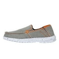 thumbnail image 3 of Deer Stags Kids' Kick Back Jr. Convertible Slip-On Shoe - Grey/Orange - 12 Little Kid Medium, 3 of 9