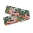 thumbnail image 7 of Yayeee Table Runner 70 inches Long Home Kitchen Dinning Party Decoration, Pink Sleeping Cat, 7 of 7